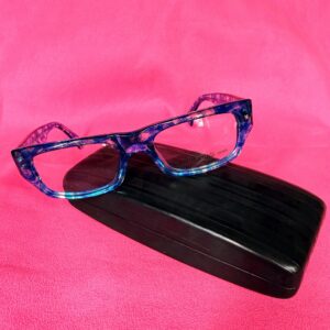 Alain Mikli Blue Rectangular Eyeglasses