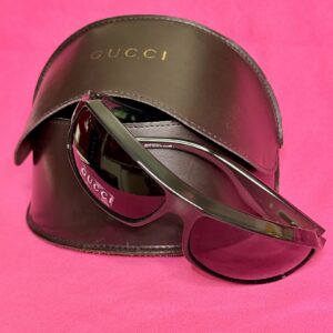 Vintage Gucci Deep Forest Green Wrap Sunglasses