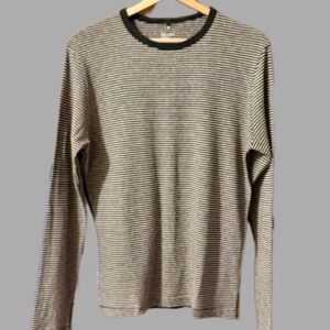 MUJI Micro-Stripe Long Sleeve