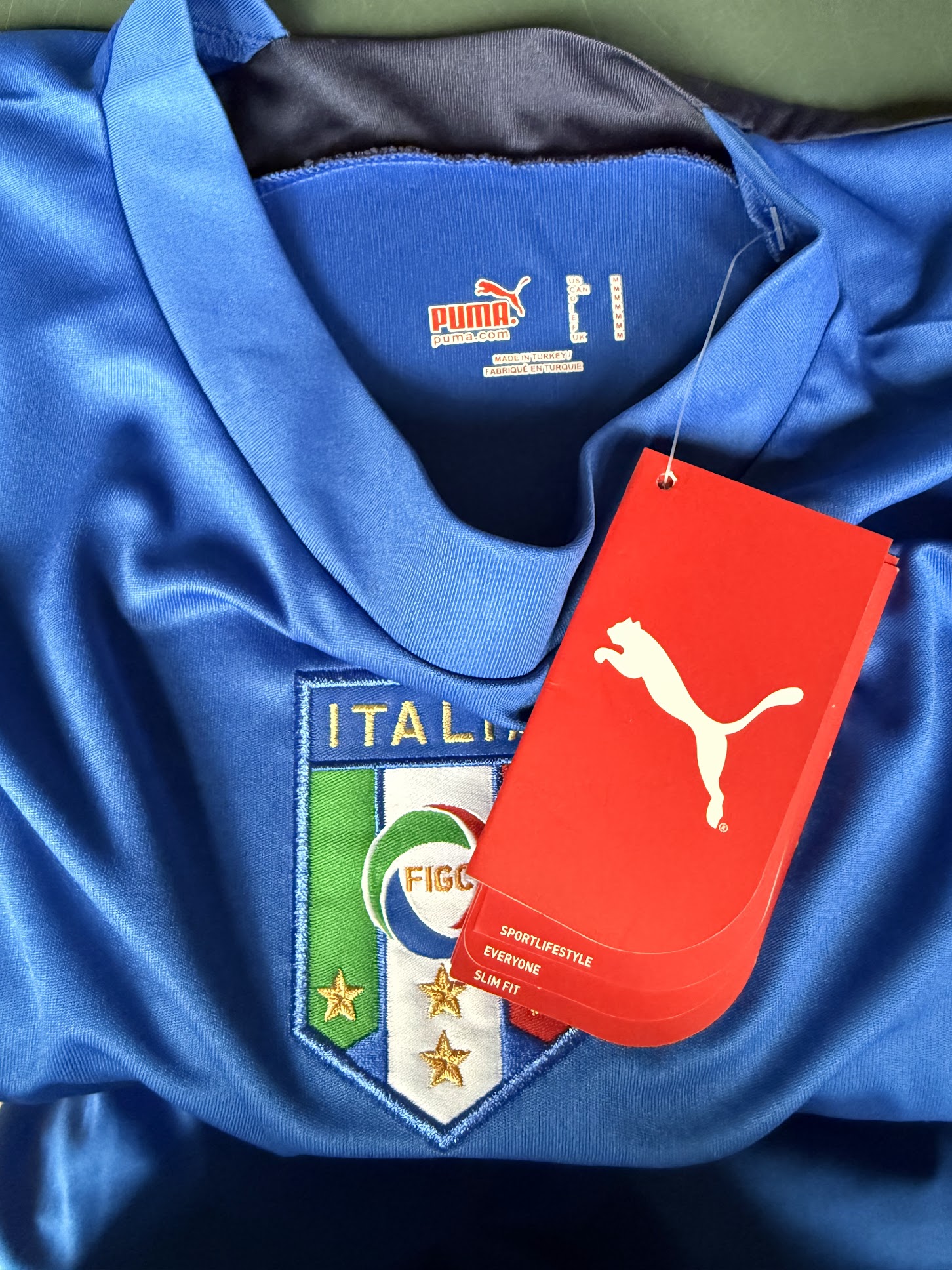 Puma Italy (FIGC) 2004/2006 Home Shirt - Image 3